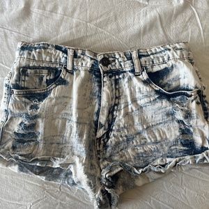 JCJQ Distressed Shorts